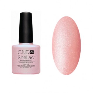 CND Shellac Grapefruit Sparkle