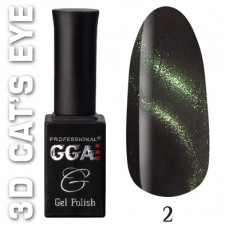 GGA prof Gel Polish "3D Cats Eye" 02