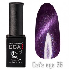 GGA prof Gel Polish "Cats Eye" №36