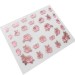 Наклейки на самоклеющейся основе "Pink Flower" 3D NR03 Наклейки на самоклеющейся основе "Pink Flower" 3D NR03