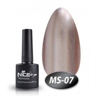Nice Гель-лак Metallic № МS-07