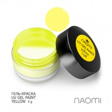 Naomi UV Gel Paint Yellow 5g