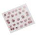 Наклейки на самоклеющейся основе "Pink Flower" 3D NR24 Наклейки на самоклеющейся основе "Pink Flower" 3D NR24
