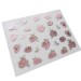 Наклейки на самоклеющейся основе "Pink Flower" 3D NR04