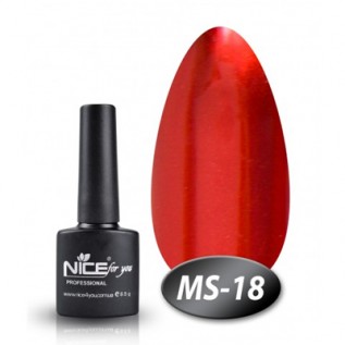 Nice Гель-лак Metallic № МS-18
