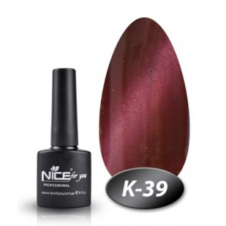 Nice Гель-лак Cat Eyes K-39