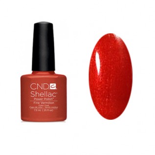 CND Shellac Fine Vermilion