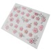 Наклейки на самоклеющейся основе "Pink Flower" 3D NR06