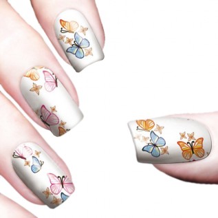 Водные наклейки "Color Butterflies" /8349 Водные наклейки "Color Butterflies" /8349