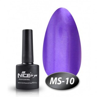 Nice Гель-лак Metallic № МS-10
