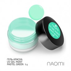 Naomi UV Gel Paint Pastel Green 5g