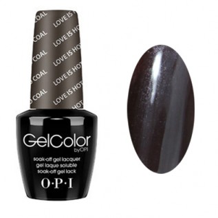 GelColor by O•P•I LOVE Is Hot & COAL
