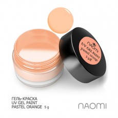Naomi UV Gel Paint Pastel Orange 5g