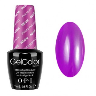 GelColor by O•P•I Push & Pur-Pull-CL...NEON!
