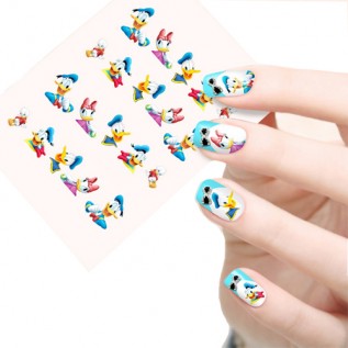 Водные наклейки "Donald Duck"