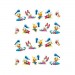 Водные наклейки "Donald Duck"