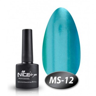 Nice Гель-лак Metallic № МS-12