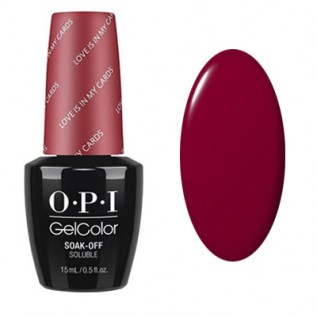 GelColor by O•P•I Love is in My Cards