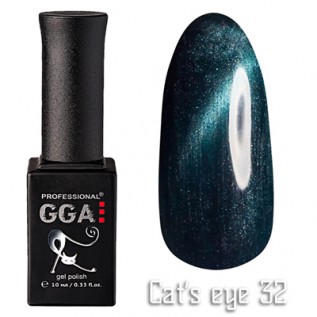 GGA prof Gel Polish "Cats Eye" №32