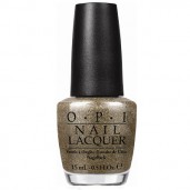 O•P•I Lacquer All Sparkly and GOLD