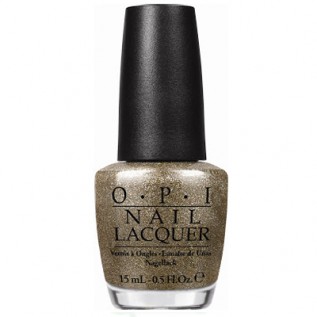 O•P•I Lacquer All Sparkly and GOLD