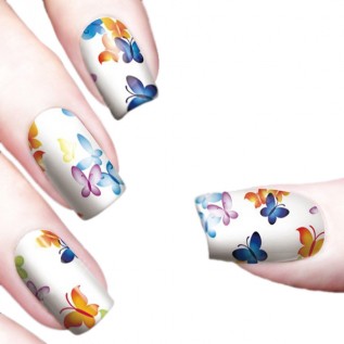 Водные наклейки "Color Butterflies" /8339 Водные наклейки "Color Butterflies" /8339