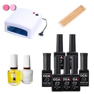 Набор гель-лаков GGA Professional (set 5) 10ml Набор гель-лаков GGA Professional (set 5) 10ml