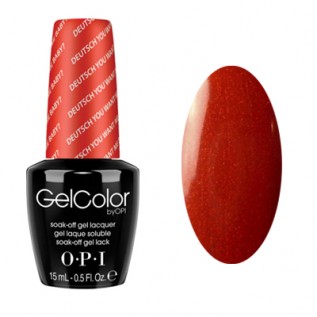 GelColor by O•P•I Deutcch Tou Want Me Baby