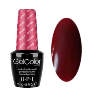 GelColor by O•P•I OPI RED