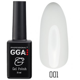 GGA prof Gel Polish №001 Classic White GGA prof Gel Polish №001 Classic White