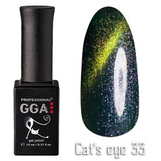 GGA prof Gel Polish "Cats Eye" №33