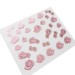 Наклейки на самоклеющейся основе "Pink Flower" 3D NR01 Наклейки на самоклеющейся основе "Pink Flower" 3D NR01