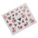 Наклейки на самоклеющейся основе "Pink Flower" 3D NR20 Наклейки на самоклеющейся основе "Pink Flower" 3D NR20