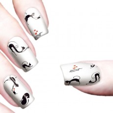 Водные наклейки "Cat Lover" /8500