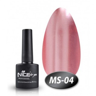 Nice Гель-лак Metallic № МS-04