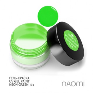 Naomi UV Gel Paint Neon Green 5g