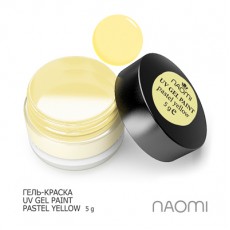 Naomi UV Gel Paint Pastel Yellow 5g