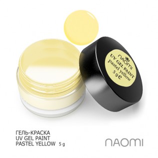 Naomi UV Gel Paint Pastel Yellow 5g