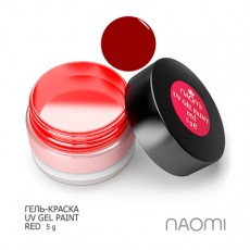 Naomi UV Gel Paint Red 5g