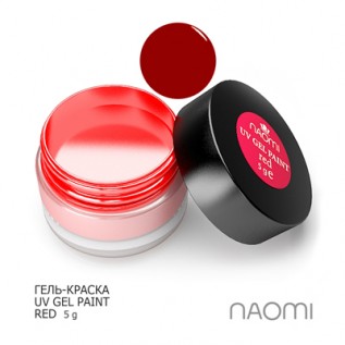 Naomi UV Gel Paint Red 5g Naomi UV Gel Paint Red 5g