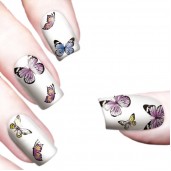 Водные наклейки "Color Butterflies" /8337