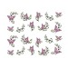 Водные наклейки "Color Butterflies" /8357
