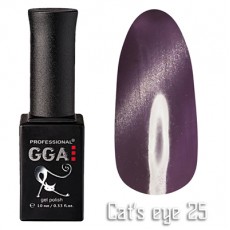 GGA prof Gel Polish "Cats Eye" №25
