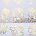 Наклейки на самоклеющейся основе 108 шт 3D "Gold" Наклейки на самоклеющейся основе 108 шт 3D "Gold"