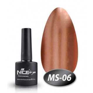 Nice Гель-лак Metallic № МS-06