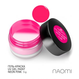 Naomi UV Gel Paint Neon Pink 5g